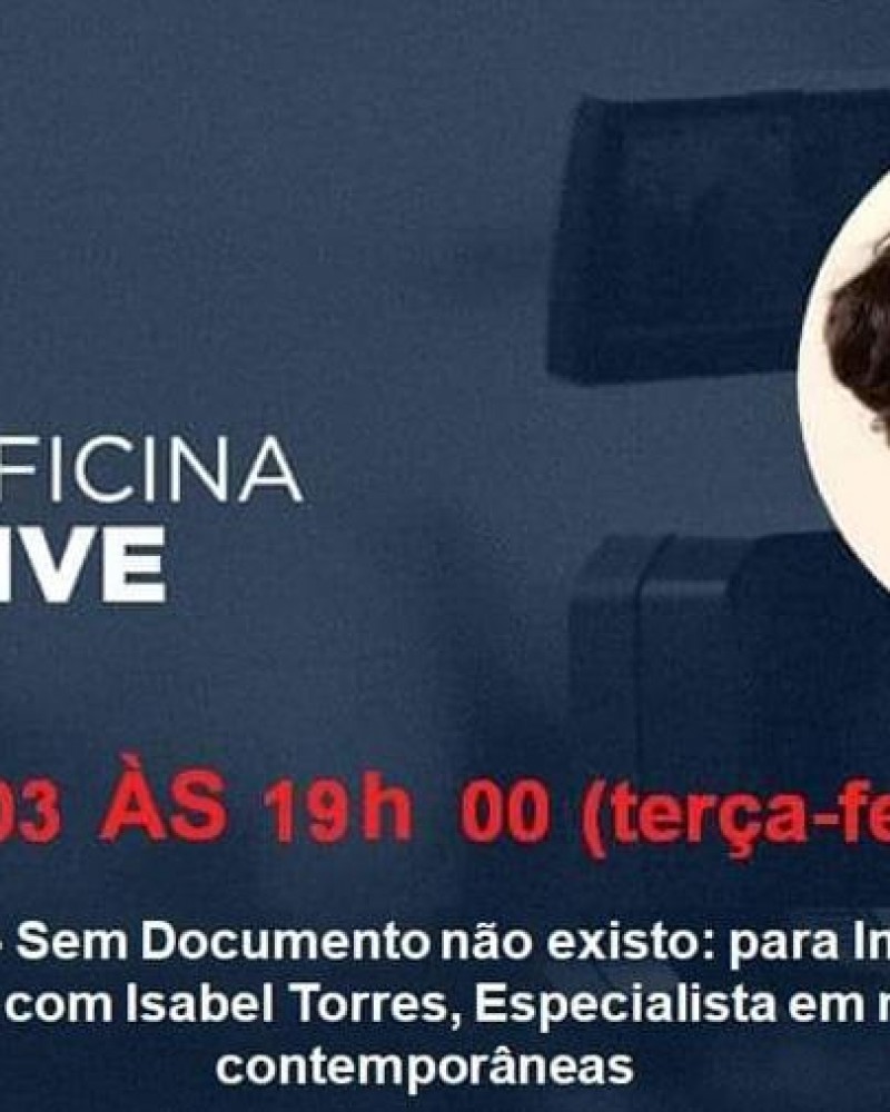 LIVE: CAMI - Sem Documento não existo