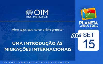 Curso gratuito a distância “Uma Introdução às Migrações Internacionais”
