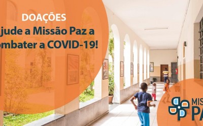 Como ajudar a Missão Paz durante a pandemia de COVID-19
