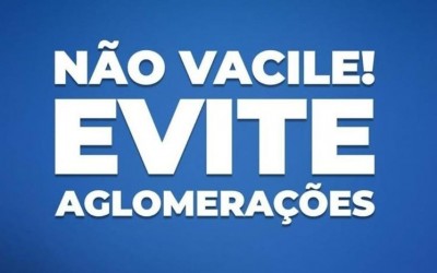 Evite lugares cheios.