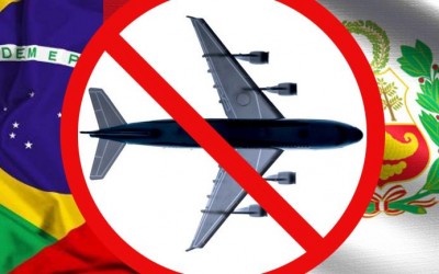Suspendidas a chegada de voos procedentes do Brasil ao Peru a partir de 31 de janeiro até 14 de fevereiro de 2021
