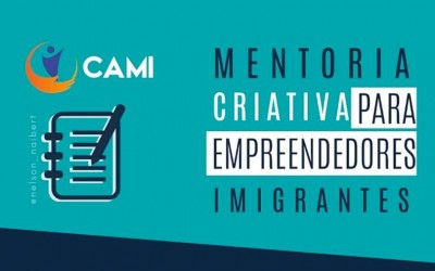 Palestra - MENTORIA CRIATIVA direcionada para imigrantes empreendedores