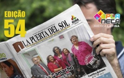 Edição nº 54 do Jornal boliviano - La Puerta Del Sol