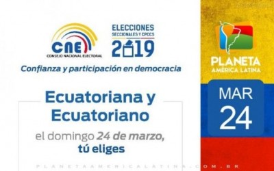 Equatorianos vão às urnas em São Paulo, em 24 de março