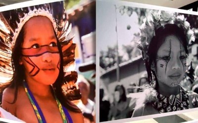 Exposição “Mulheres Indígenas” no Shopping Light em São Paulo