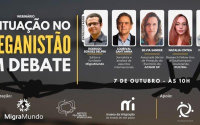 A situação no Afeganistão em debate - Webinário - Organziado pelo Migram Mundo