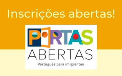 Curso gratuito de português para imigrantes