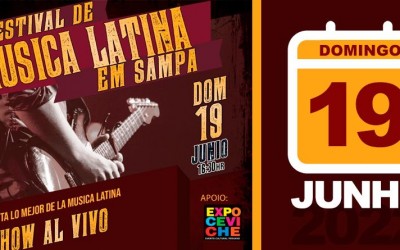 Festival de Música Latina em Sampa - 19/6/22