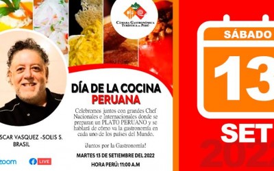 Dia da Cozinha Peruana - 13/09/22
