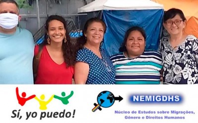Plantão de inscrições Sí, Yo Puedo! e NEMIGDHS na FEIRA KANTUTA