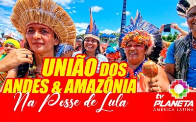  Povos originários de Abya Yala, unidos na posse do presidente Lula da Silva 