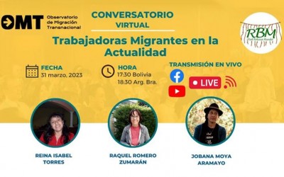 Live: MULHERES MIGRANTES TRABALHADORAS HOJE - 30/03/23