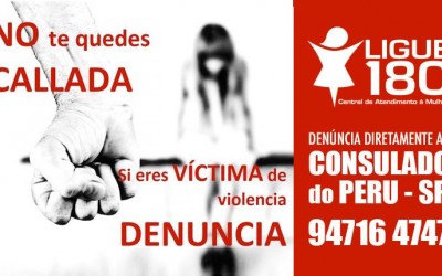 Consulado do Peru em SP lança campanha de conscientização e denúncia contra violência de mulheres imigrantes