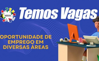 Importante: Vagas de trabalho para imigrantes