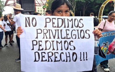 Em Marcha por Direitos, Bolivianos são 9 em Cada 10 Manifestantes na Paulista