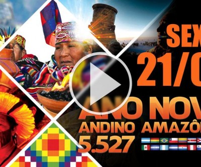 ANO NOVO ANDINO AMAZÔNICO 5.527, sexta-feira 21 de junho a a partir das 00:00h - em São Paulo