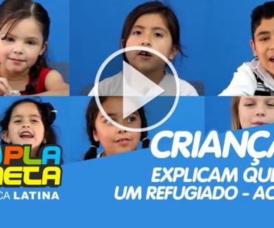 Crianças explicam quem é um refugiado - ACNUR 