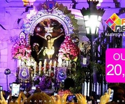 Señor de Los Milagros - procissão 2018 em SP