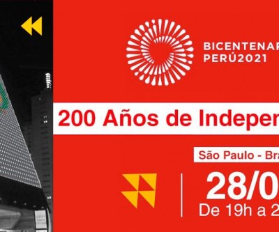 Peru comemora seu bicentenário nacional em São Paulo