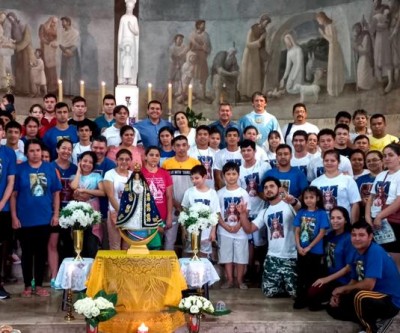 Celebração da Virgem de Caacupé Padroeira do ParaguaI