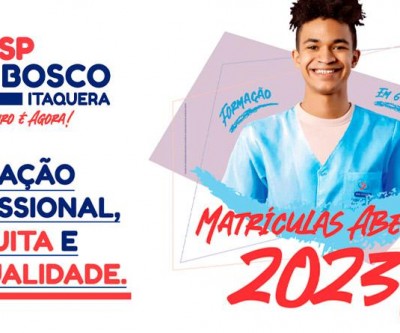 Matrículas Gratuitas 2023 já estão abertas!