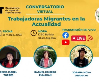 Live: MULHERES MIGRANTES TRABALHADORAS HOJE - 30/03/23