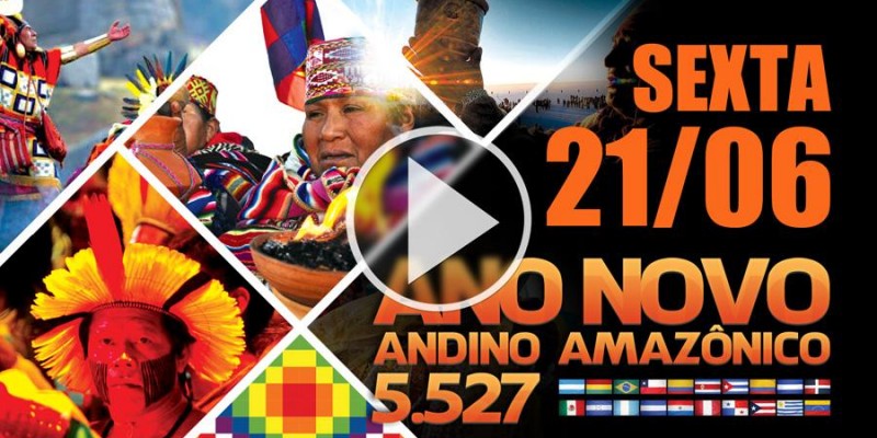 ANO NOVO ANDINO AMAZÔNICO 5.527, sexta-feira 21 de junho a a partir das 00:00h - em São Paulo