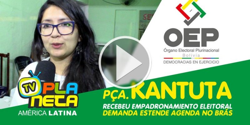 Registro Eleitoral Boliviano termina em 14 de julho de 2019 em SP
