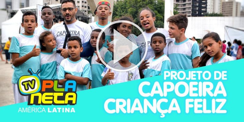 Projeto de Capoeira Criança Feliz no dia da Consciência Negra no Memorial  