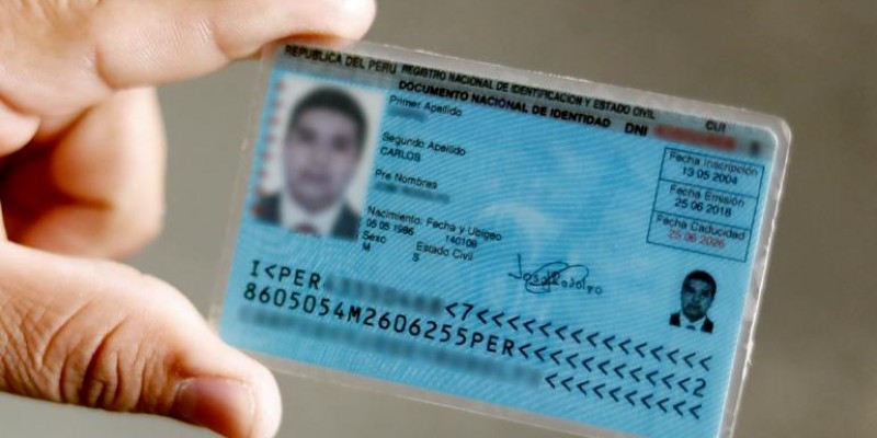 Mantenha seu DNI válido e atualizado