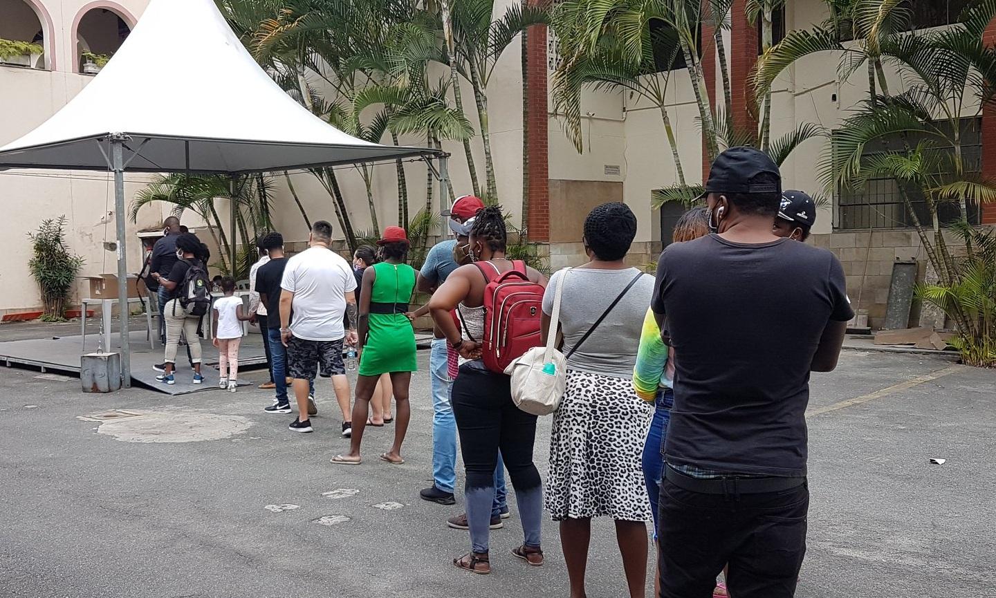 Solidariedade da Missão Paz junto aos imigrantes em São Paulo