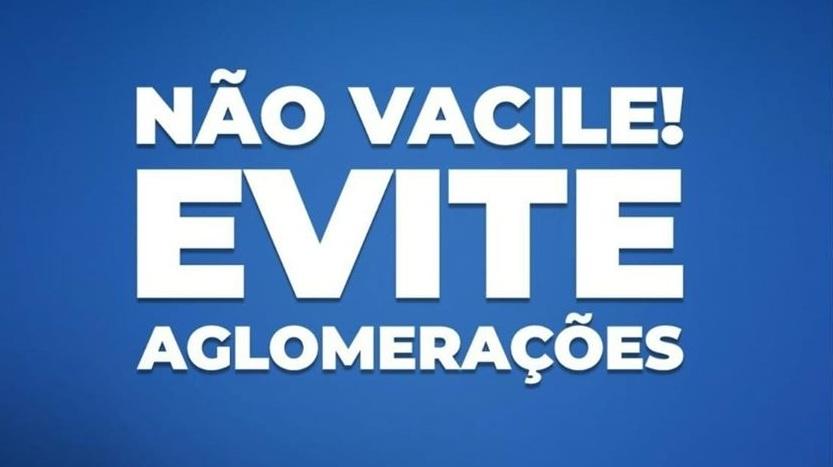 Evite lugares cheios.