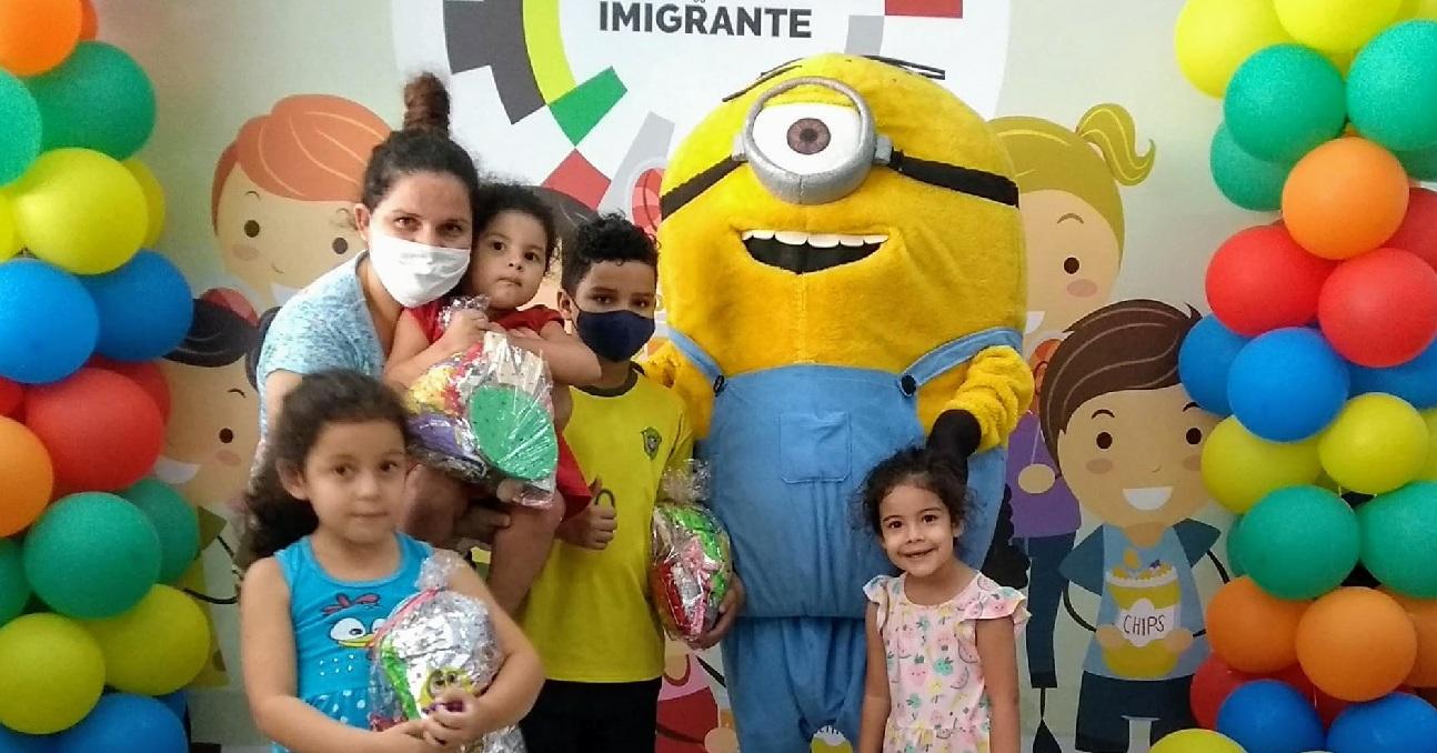 Começou a Campanha Dia das Crianças 2020 no centro do Imigrante em São Paulo