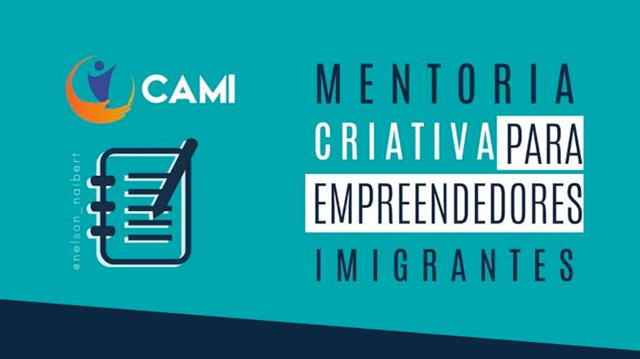 Palestra - MENTORIA CRIATIVA direcionada para imigrantes empreendedores