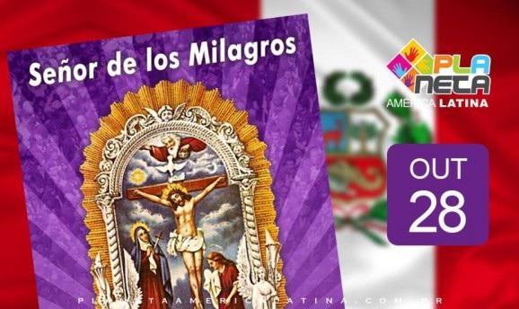 Festa do SEÑOR DE LOS MILAGROS em São Paulo - 28 de outubro 2018