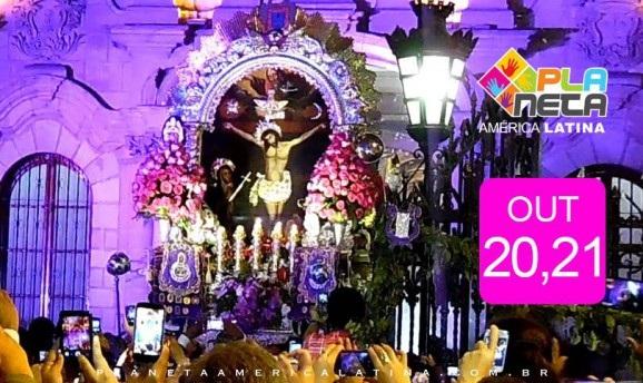 Señor de Los Milagros - procissão 2018 em SP