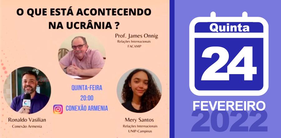 O que está acontecendo na Ucrânia? LIVE 24/02/22