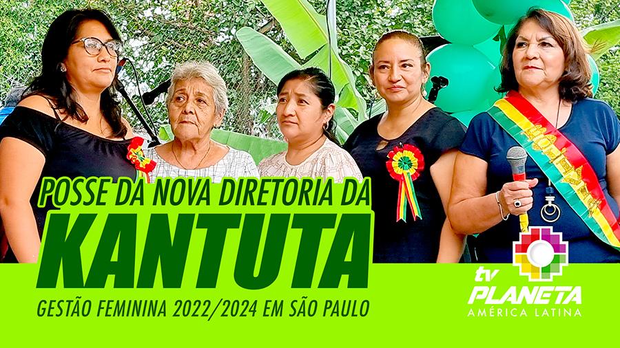 Foi realizada a posse da diretoria gestão 2022/2024 da Feira Kantuta em São Paulo.