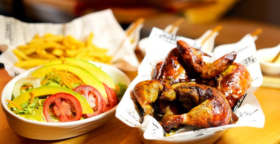 O Pollo a la Brasa - competiria com o frango assado no Brasil