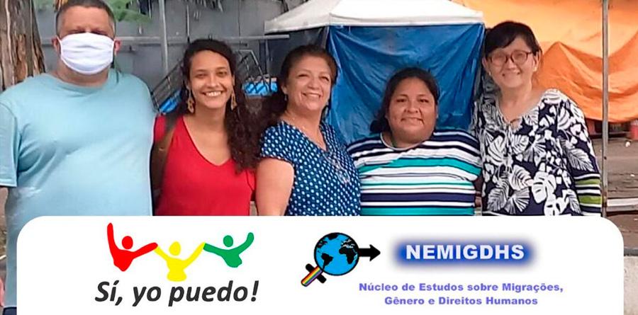 Plantão de inscrições Sí, Yo Puedo! e NEMIGDHS na FEIRA KANTUTA