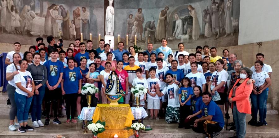 Celebração da Virgem de Caacupé Padroeira do ParaguaI