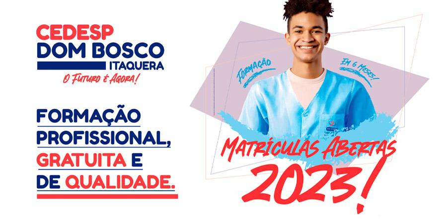 Matrículas Gratuitas 2023 já estão abertas!
