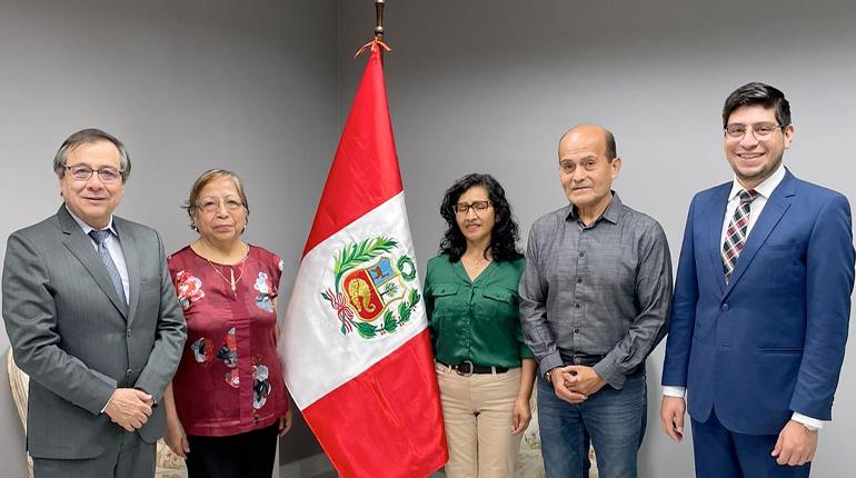 Consulado Peruano em São Paulo se reúne com Hermandad del Señor de los Milagros