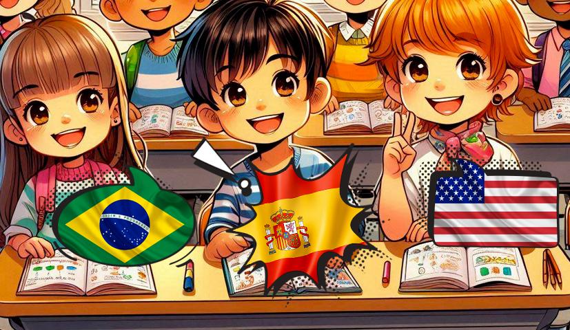 A Infância Bilíngue: como os jovens absorvem novos idiomas naturalmente