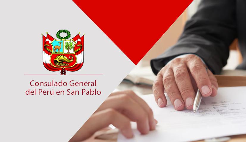 Convocatória para vaga de assistente consular no consulado peruano em SP
