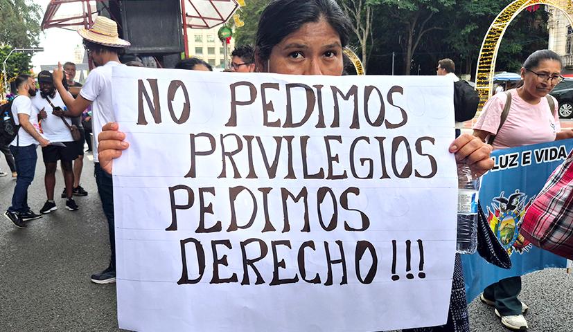 Em Marcha por Direitos, Bolivianos são 9 em Cada 10 Manifestantes na Paulista