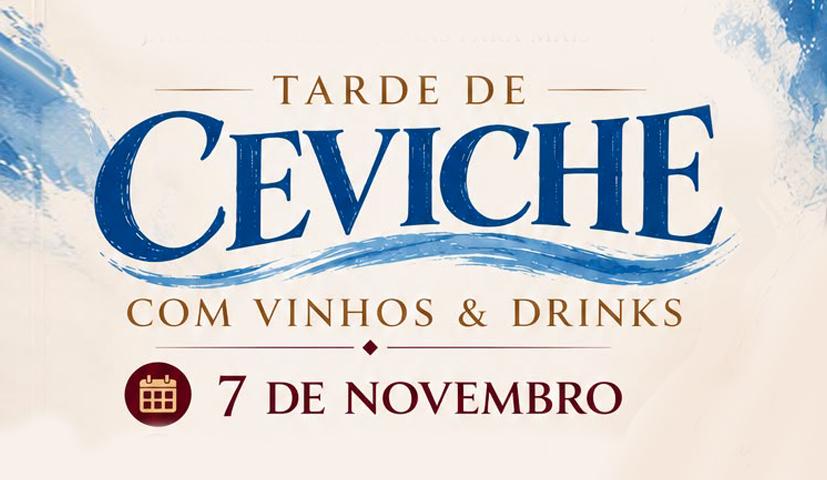 Chef Oscar Vásquez retorna ao Empório Jardim das Laranjeiras para nova Tarde de Ceviche