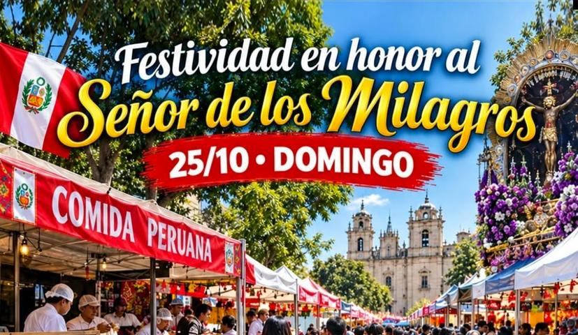 Festival de Gastronomia Peruana reúne pratos típicos e celebração religiosa em SP